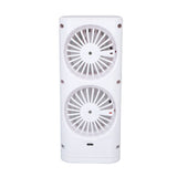 Desk Night Light Fan Power Adjustable Space Saving Quiet Multifunctional Cool Fan Plug and Play Without Sprayer