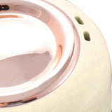 Mini Rice Cooker Efficient Heating Insulated Portable Multifunction Soup Porridge Stewpot for Home Office Dorm White