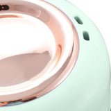 Mini Rice Cooker Efficient Heating Insulated Portable Multifunction Soup Porridge Stewpot for Home Office Dorm Green