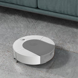 Robot Vacuum Cleaner Strong Suction Automatic USB Rechargeable Sweeping Robot for Ceramic Tiles Hard Floors Grey - 45-Degree Angle