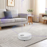Robot Vacuum Cleaner Touch Control High Coverage Automatic Floor Sweeping Robot for Wood Floor Tiles - Extra Image