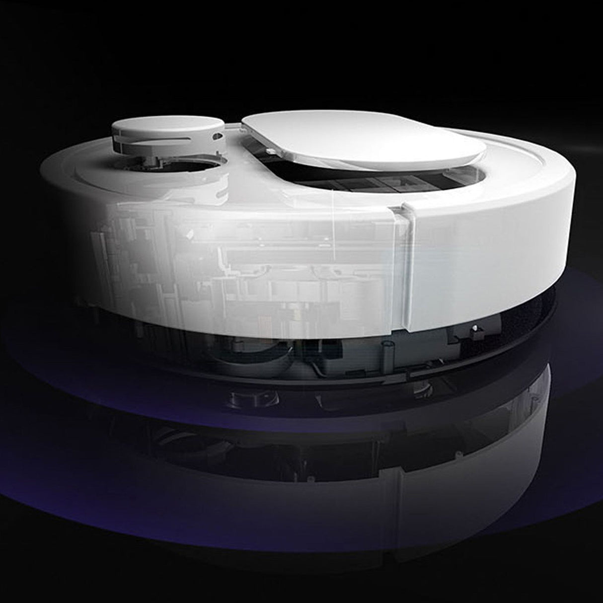 Robot Vacuum Cleaner Touch Control High Coverage Automatic Floor Sweeping Robot for Wood Floor Tiles