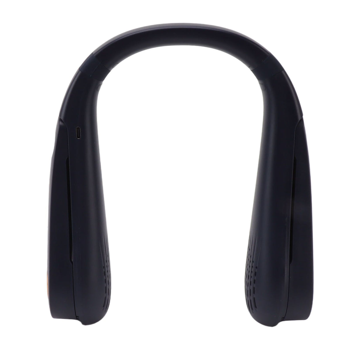 Neck Fan Bladeless USB Charging 5 Speeds Adjustable Wearable Portable Hanging Neck Fan for Outdoor Blue