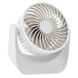 USB Desk Fan 3 Speed Modes Stable Base Rotatable Head USB Charge Small Desk Fan for Family Office School - Extra Image