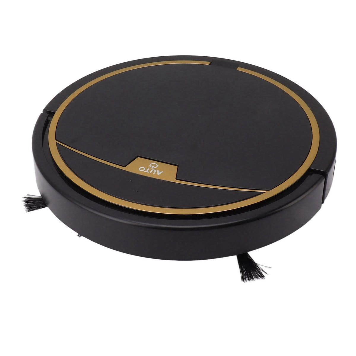 Ultra Thin Fully Automatic Robot Vacuum Cleaner Smart Robotic Vacuum Cleaner for Dust Hair Fluff Black With Water Tank 32x35 cm