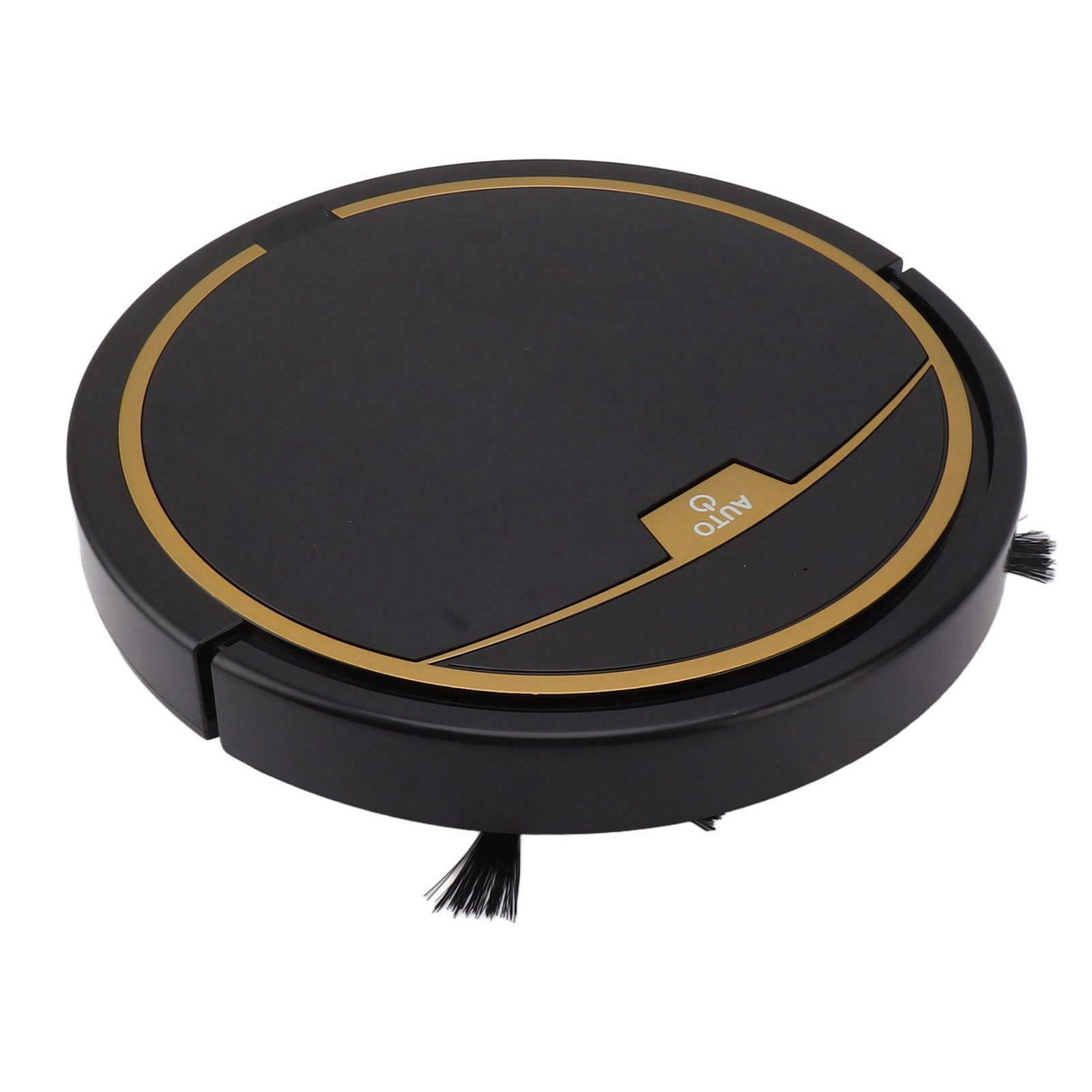 Ultra Thin Fully Automatic Robot Vacuum Cleaner Smart Robotic Vacuum Cleaner for Dust Hair Fluff Black With Water Tank 32x35 cm
