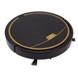 Ultra Thin Fully Automatic Robot Vacuum Cleaner Smart Robotic Vacuum Cleaner for Dust Hair Fluff Black With Water Tank 32x35 cm - Extra Image