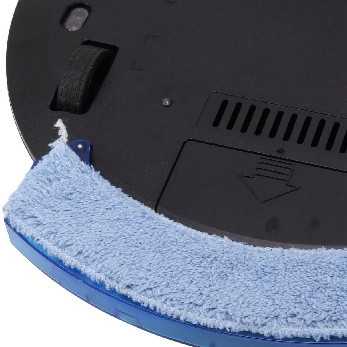 Ultra Thin Fully Automatic Robot Vacuum Cleaner Smart Robotic Vacuum Cleaner for Dust Hair Fluff Black With Water Tank 32x35 cm