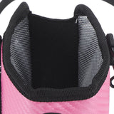 Milk Bottle Warmer Bag Digital Display Constant Temp Adjustable Temperature Baby Bottle Warmer for Home Car Rose Red