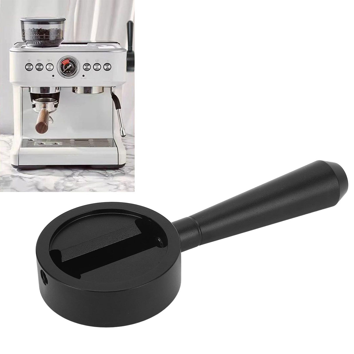 Coffee Steam Lever Effort Saving Aluminum Alloy Coffee Maker Steam Lever for BAE02 02s for PE3899 for 3231 Black