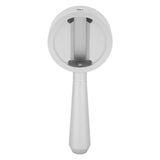 Coffee Steam Lever Effort Saving Aluminum Alloy Coffee Maker Steam Lever for BAE02 02s for PE3899 for 3231 Silver - Low Angle
