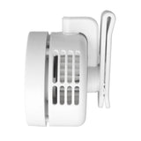 Mini Clip Fan Powerful Wind USB Rechargeable Low Noise Multiuse 900mAh Battery Portable Cooling Fan for Summer - 45-Degree Angle