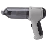Cordless Handheld Vacuum Cleaner Strong Suction Portable Handheld Vacuum for Home Car Office Gray - Rear View
