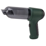 Cordless Handheld Vacuum Cleaner Strong Suction Portable Handheld Vacuum for Home Car Office Green - Rear View