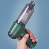 Cordless Handheld Vacuum Cleaner Strong Suction Portable Handheld Vacuum for Home Car Office Green - Extra Image