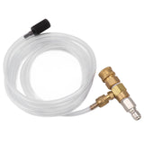 Adjustable Chemical Injector Kit Power Washer Chemical Injector Kit Soap Injector with Siphon Hose Soap Nozzle 3/8 Inch Connectors