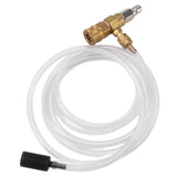 Adjustable Chemical Injector Kit Power Washer Chemical Injector Kit Soap Injector with Siphon Hose Soap Nozzle 3/8 Inch Connectors - Extra Image