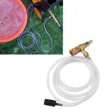 Adjustable Chemical Injector Kit Power Washer Chemical Injector Kit Soap Injector with Siphon Hose Soap Nozzle 3/8 Inch Connectors - Extra Image