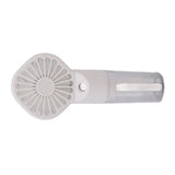 Portable Handheld Misting Fan USB Rechargeable Water Spray Mist Fan with 4 Gear Speed White