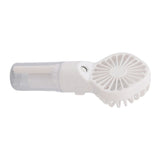 Portable Handheld Misting Fan USB Rechargeable Water Spray Mist Fan with 4 Gear Speed White - Extra Image