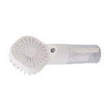 Portable Handheld Misting Fan USB Rechargeable Water Spray Mist Fan with 4 Gear Speed White