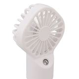 Portable Handheld Misting Fan USB Rechargeable Water Spray Mist Fan with 4 Gear Speed White - Extra Image