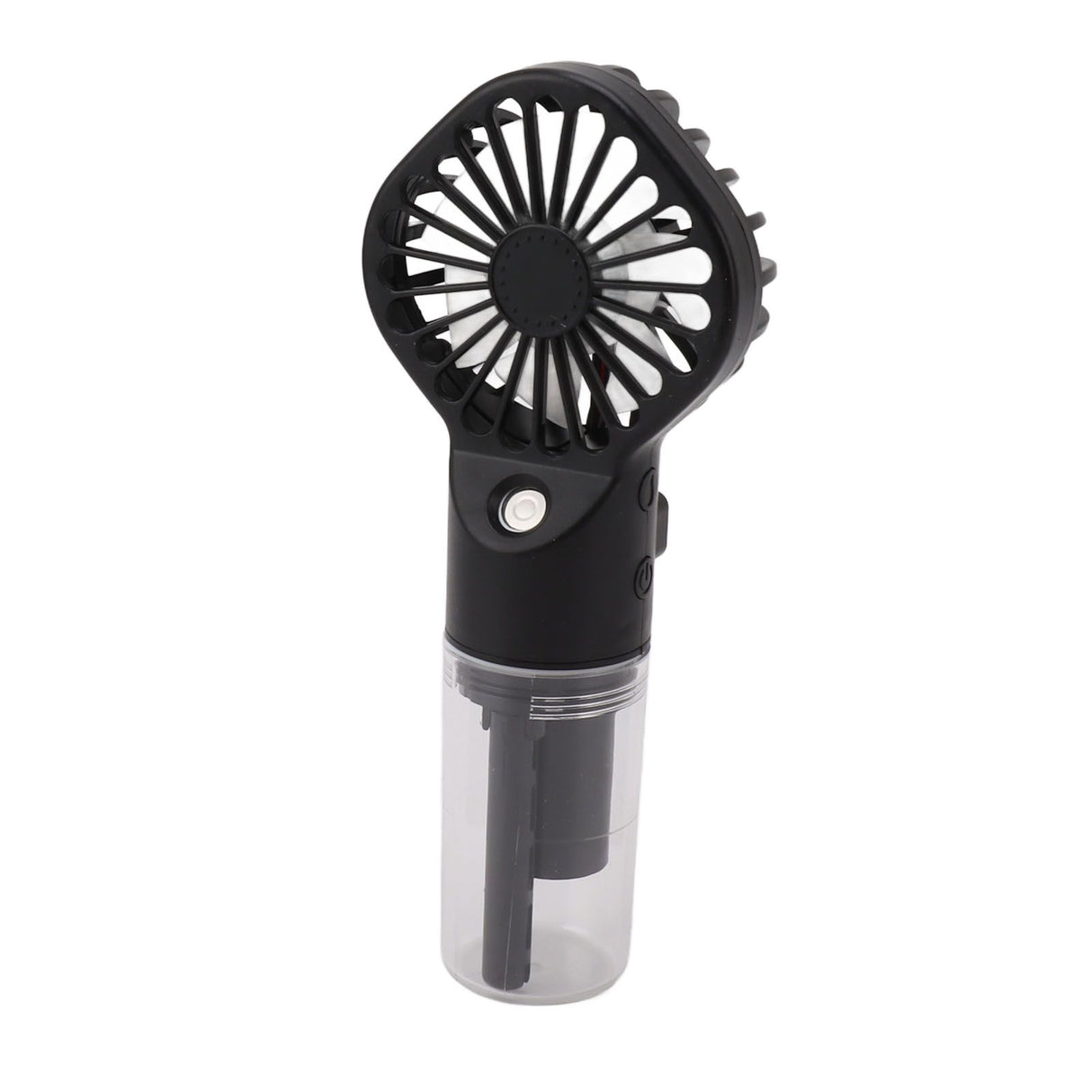 Portable Handheld Misting Fan USB Rechargeable Water Spray Mist Fan with 4 Gear Speed Black