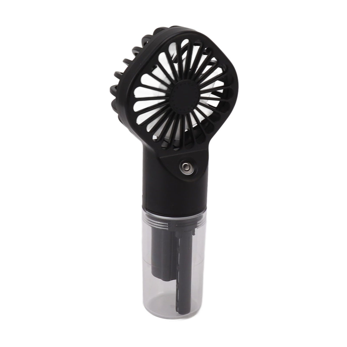 Portable Handheld Misting Fan USB Rechargeable Water Spray Mist Fan with 4 Gear Speed Black