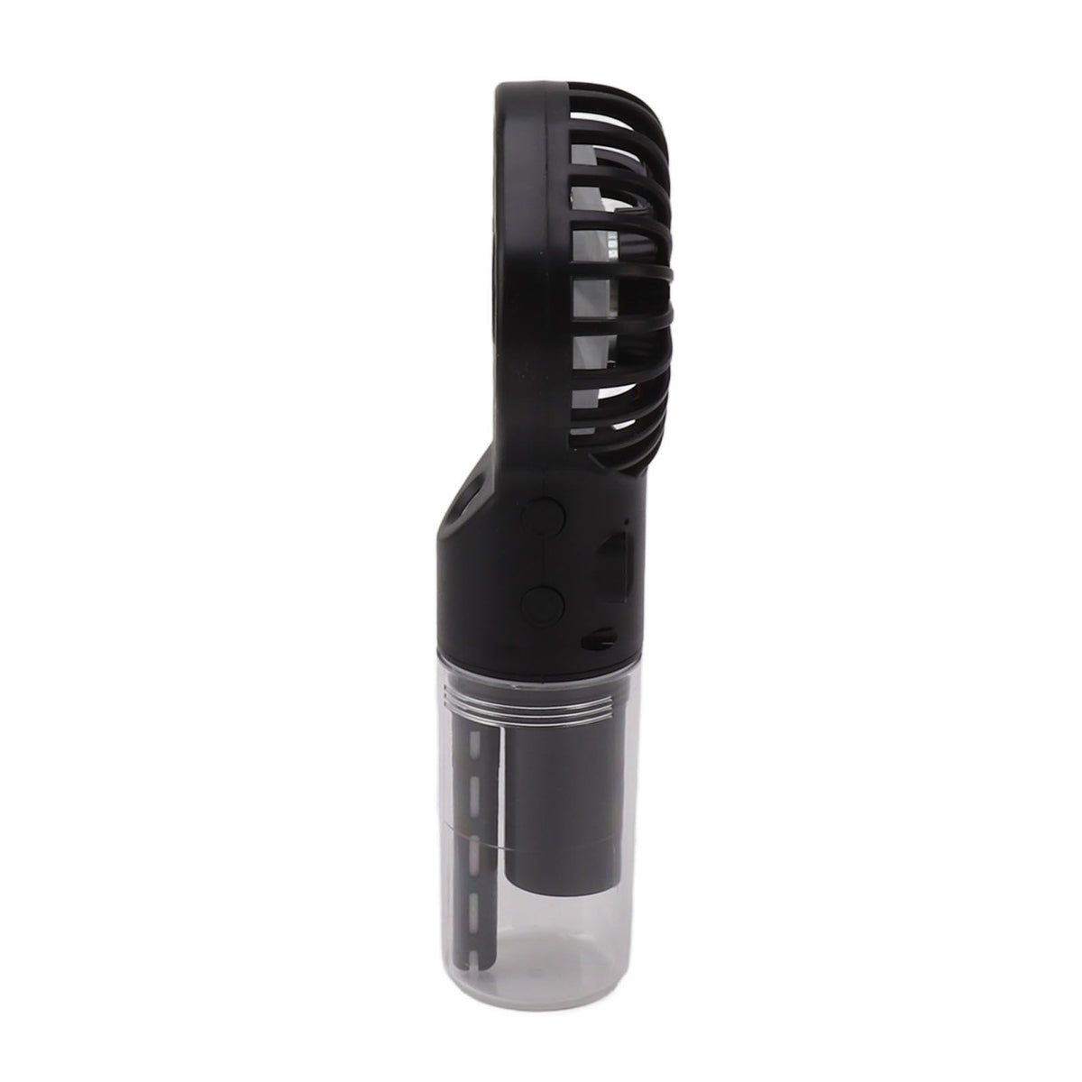 Portable Handheld Misting Fan USB Rechargeable Water Spray Mist Fan with 4 Gear Speed Black
