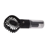 Portable Handheld Misting Fan USB Rechargeable Water Spray Mist Fan with 4 Gear Speed Black