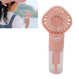 Portable Handheld Misting Fan USB Rechargeable Water Spray Mist Fan with 4 Gear Speed Pink - Extra Image