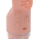 Portable Handheld Misting Fan USB Rechargeable Water Spray Mist Fan with 4 Gear Speed Pink - Extra Image