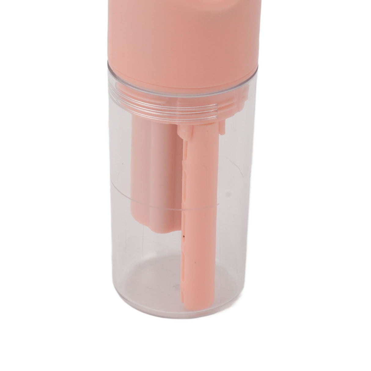Portable Handheld Misting Fan USB Rechargeable Water Spray Mist Fan with 4 Gear Speed Pink