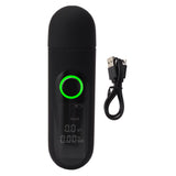 Digital Alcohol Tester High Accuracy LCD HD Display USB Rechargeable Portable Breath Tester for Home Use Black