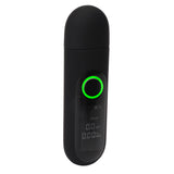Digital Alcohol Tester High Accuracy LCD HD Display USB Rechargeable Portable Breath Tester for Home Use Black - Side View