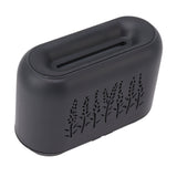 Flame Aroma Diffuser Quiet Auto Off Protection USB Essential Oil Diffuser Humidifier with Colorful Light 130ml Grayish Black