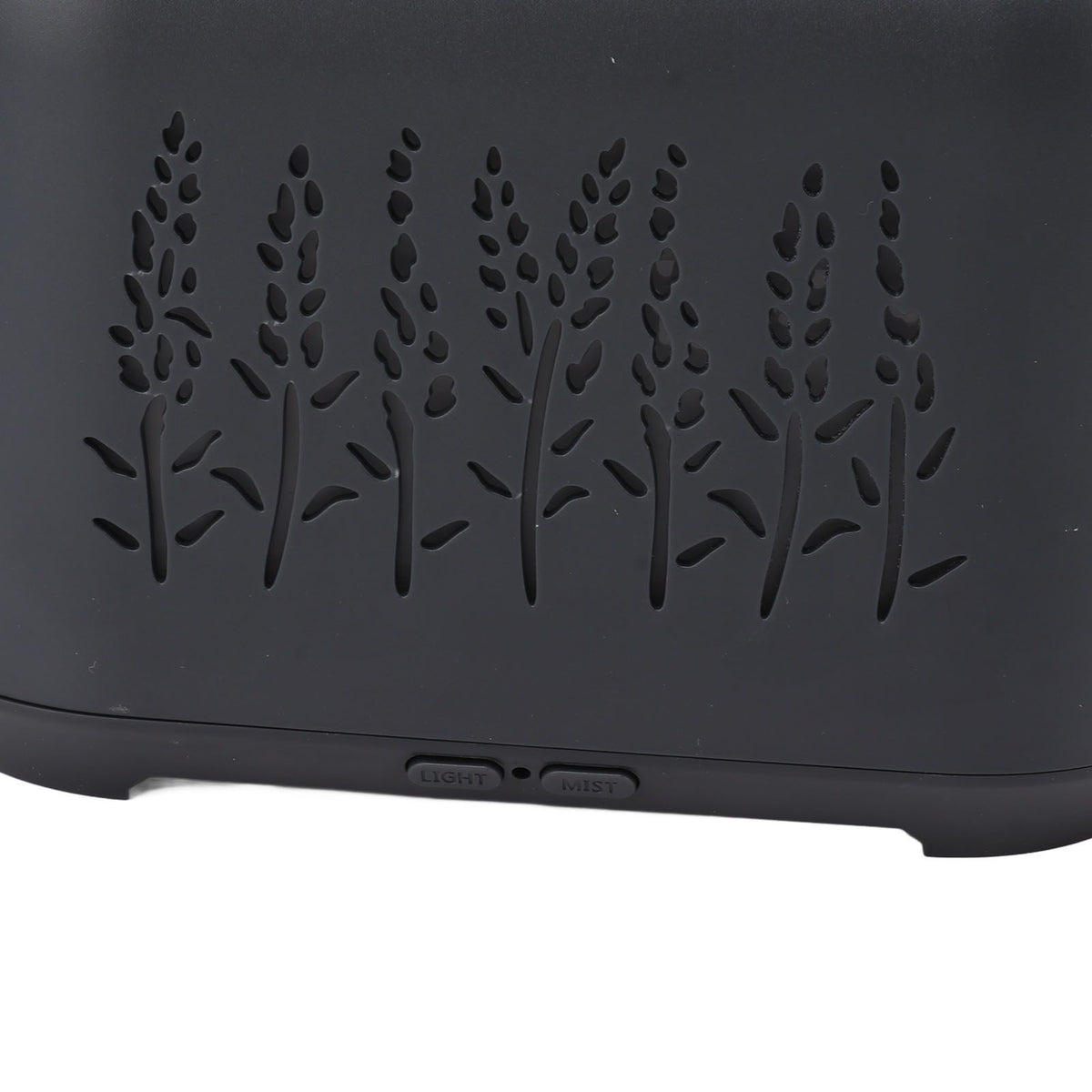 Flame Aroma Diffuser Quiet Auto Off Protection USB Essential Oil Diffuser Humidifier with Colorful Light 130ml Grayish Black