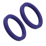 2PCS Brew Head Group Gasket Silicone Coffee Machine Sealing Ring for Cafelat EXPOBAR E61faema KEES Decent - 45-Degree Angle