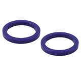 2PCS Brew Head Group Gasket Silicone Coffee Machine Sealing Ring for Cafelat EXPOBAR E61faema KEES Decent - Low Angle