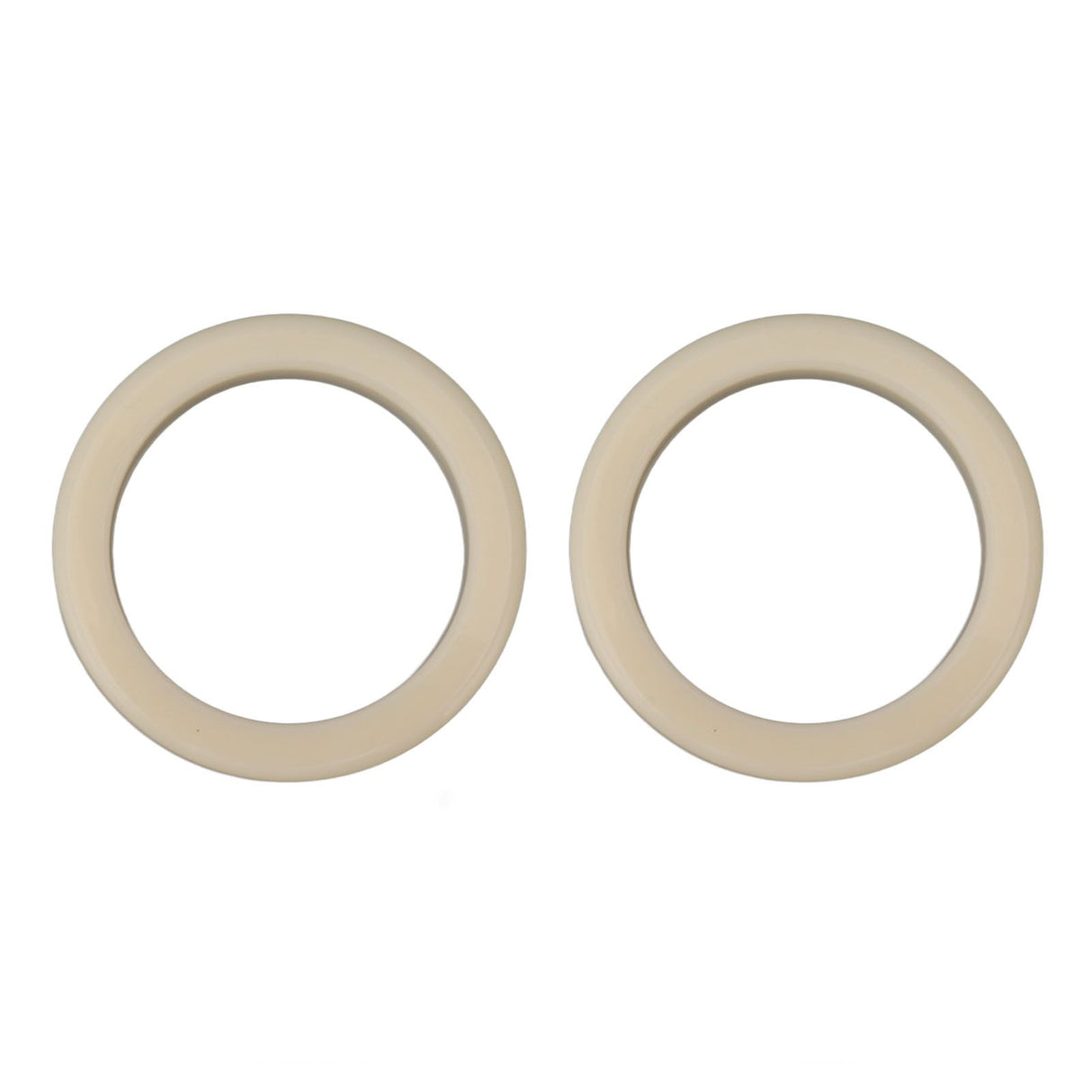 2Pcs 54mm Silicone Steam Ring Silicone Gasket for Breville 8 Series 870 878 880 860 840 Grouphead Gasket Replacement Part Beige