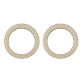 2Pcs 54mm Silicone Steam Ring Silicone Gasket for Breville 8 Series 870 878 880 860 840 Grouphead Gasket Replacement Part Beige