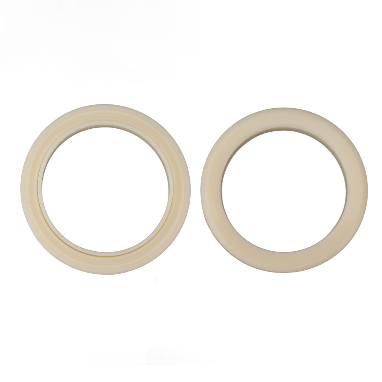 2Pcs 54mm Silicone Steam Ring Silicone Gasket for Breville 8 Series 870 878 880 860 840 Grouphead Gasket Replacement Part Beige