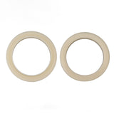 2Pcs 54mm Silicone Steam Ring Silicone Gasket for Breville 8 Series 870 878 880 860 840 Grouphead Gasket Replacement Part Beige