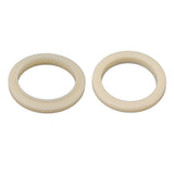 2Pcs 54mm Silicone Steam Ring Silicone Gasket for Breville 8 Series 870 878 880 860 840 Grouphead Gasket Replacement Part Beige