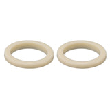 2Pcs 54mm Silicone Steam Ring Silicone Gasket for Breville 8 Series 870 878 880 860 840 Grouphead Gasket Replacement Part Beige - Extra Image