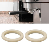 2Pcs 54mm Silicone Steam Ring Silicone Gasket for Breville 8 Series 870 878 880 860 840 Grouphead Gasket Replacement Part Beige
