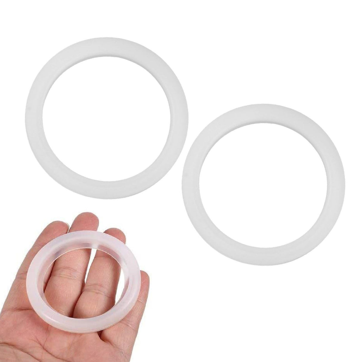 2Pcs Coffee Machine Sealing Ring Silicone Steam Ring Group Head Gasket Replacement for EC685 EC680 EC850 EC860 Coffee Machine