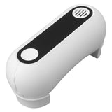 White Automatic Toilet Flusher Hands Free Non Touch Touchless 0.25S Induction Toilet Flush Tool 2000mAh - Side View