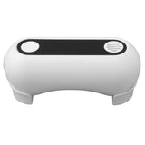 White Automatic Toilet Flusher Hands Free Non Touch Touchless 0.25S Induction Toilet Flush Tool 2000mAh - Rear View