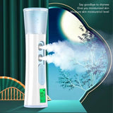 Double Headed Nano Facial Steamer Moisturizing Hydrating Face Sprayer With LCD Screen Display - Extra Image